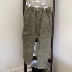 BDG army green cargo pants